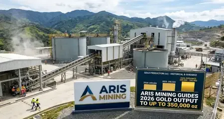 Aris Mining guides 2026 gold output to up to 350 000 oz