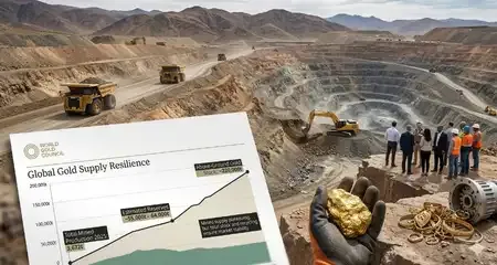 Gold supply and price are extremely resistant to depletion or potential manipulation by miners – World Gold Council