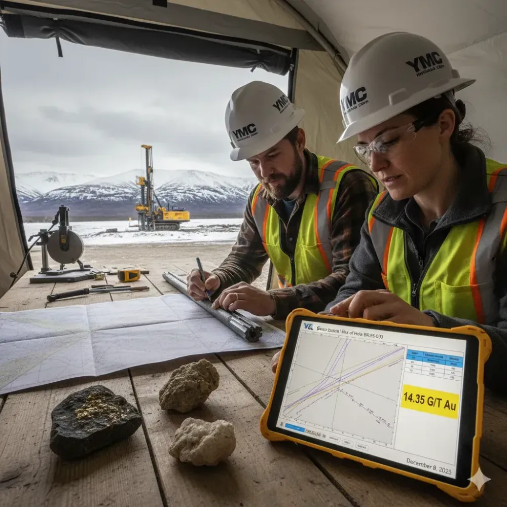 14 G/T Au Within 47m of Gold-Bearing Skarn from 26m Depth in 300m Step-Out at Birch Cu-Au Project