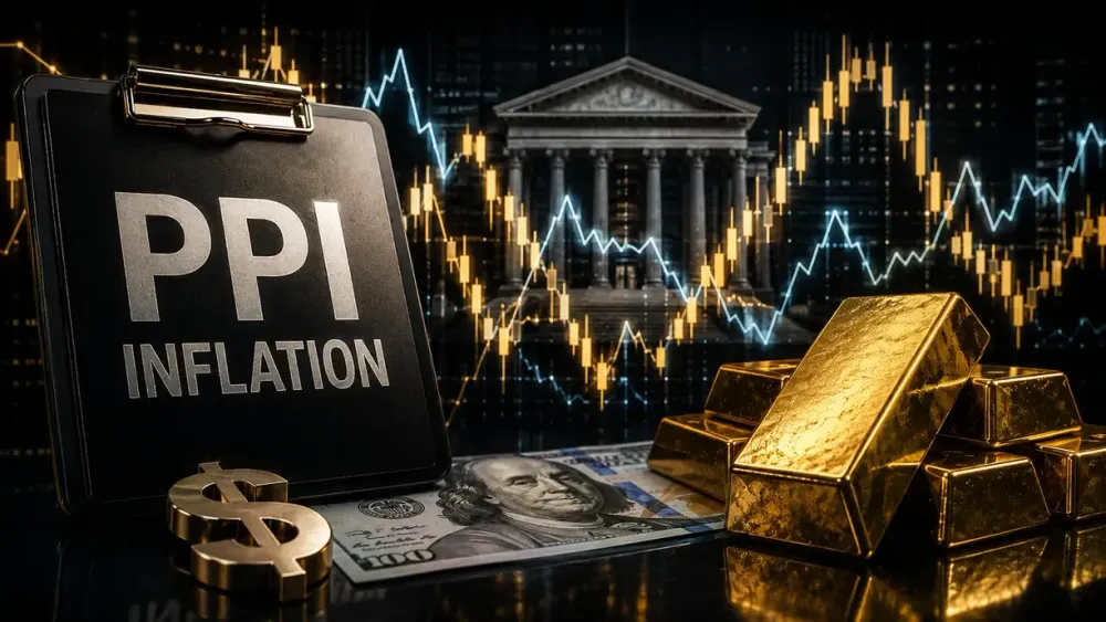 Spot gold at $4,387/oz after July PPI posts flat 0.0%, core PPI up 0.2%