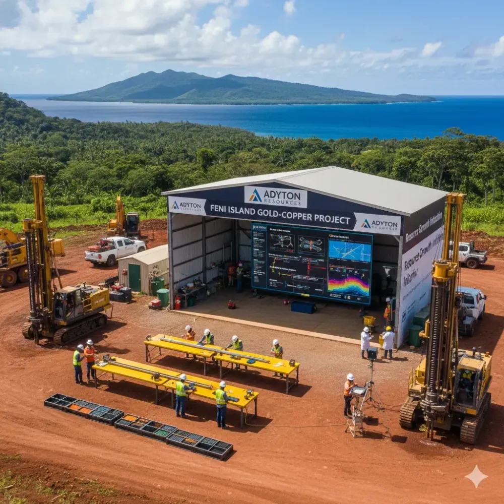 ADYTON DISCOVERS NEW AU-CU MINERALIZED ZONES AND DOCUMENTS RESOURCE CONTINUITY