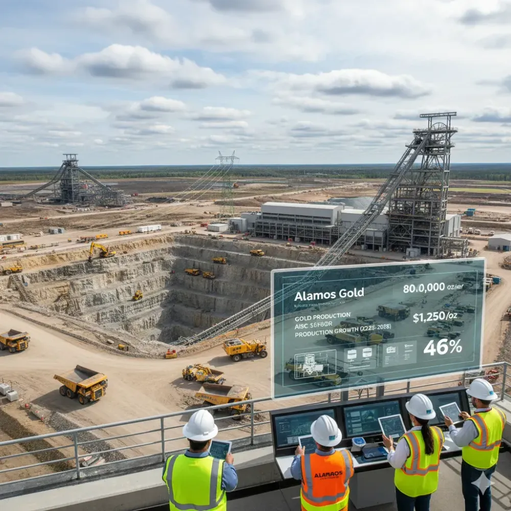 Alamos Gold Provides Three-Year Operating Guidance Outlining 46% Production Growth by 2028 at Significantly Lower Costs
