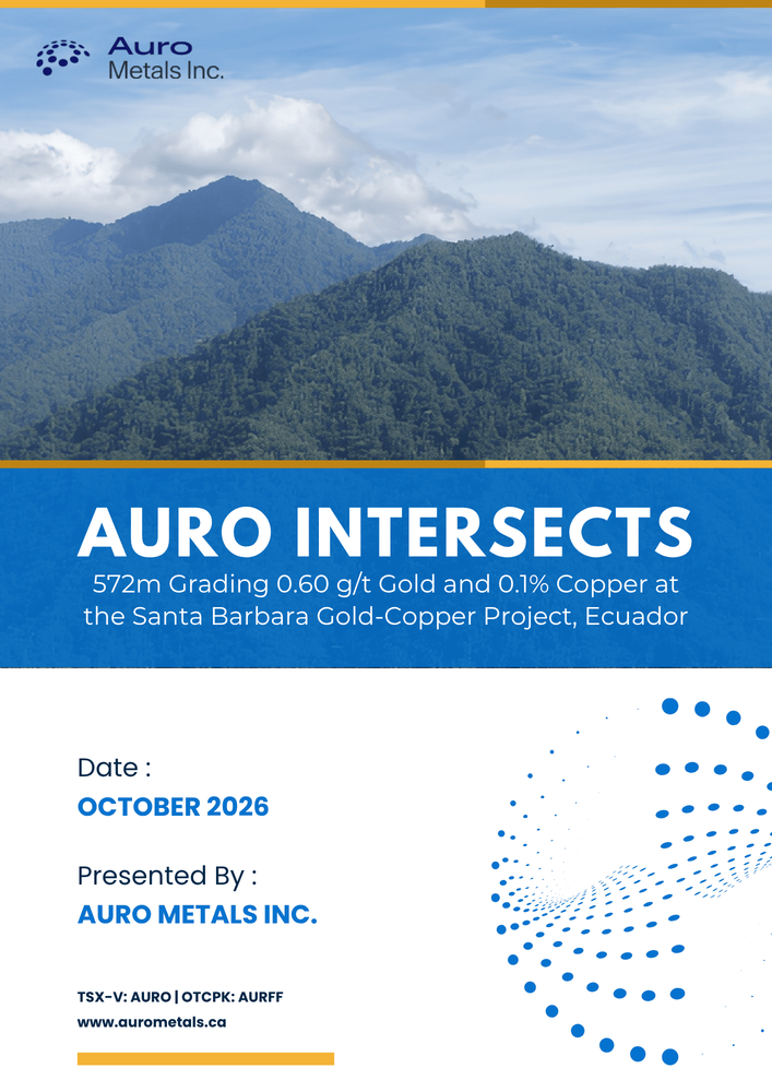 Auro Metals Inc