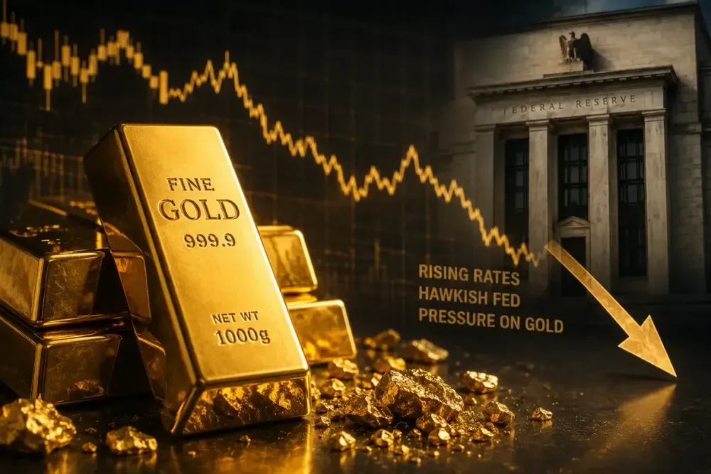 BMO cuts gold price forecast as Fed’s hawkish shift weighs on precious metals