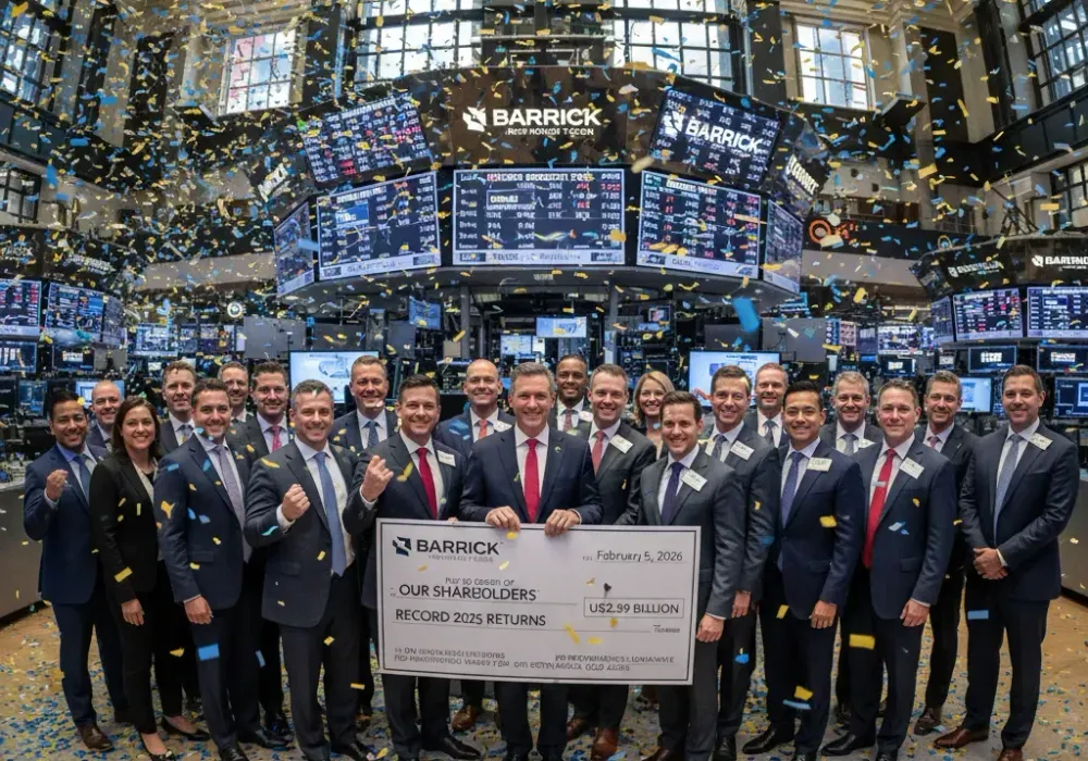 Barrick Reports Full Year and Fourth Quarter 2025 Results