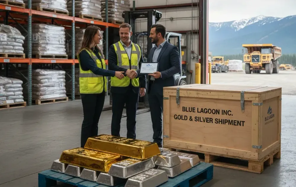 Blue Lagoon Sells ~C$1 Million of Gold and Silver from Dome Mountain’s Initial Production to Ocean Partners