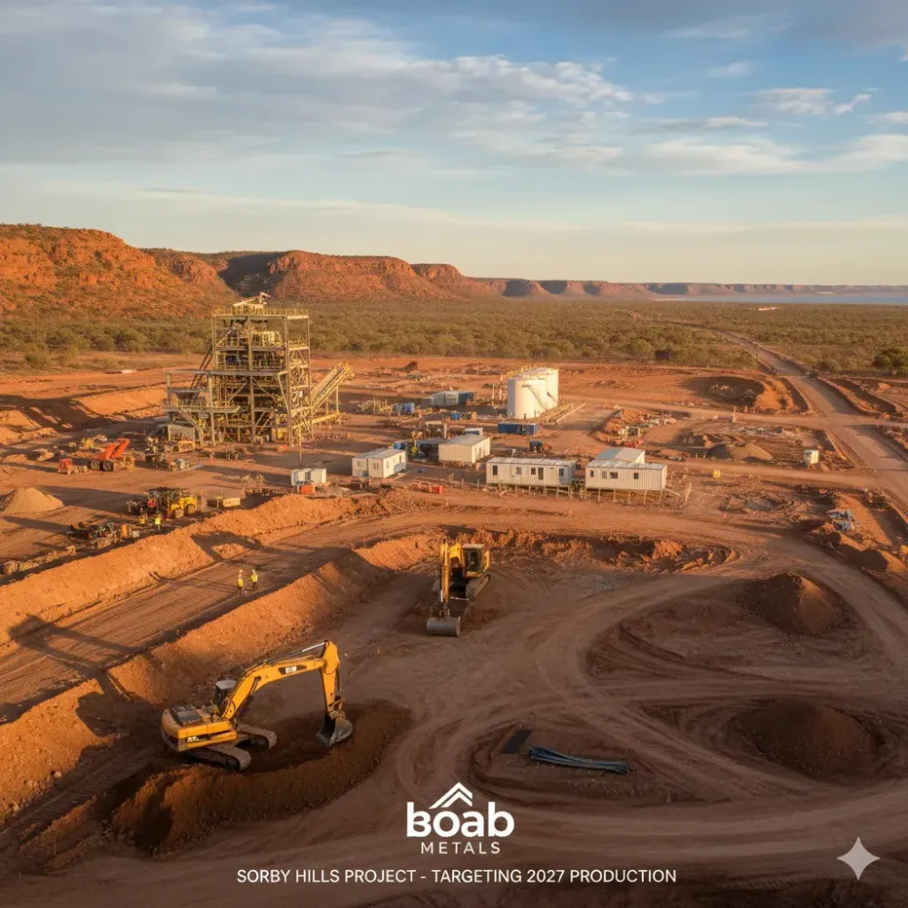 Boab takes FID on fully funded Sorby Hills silver/lead project