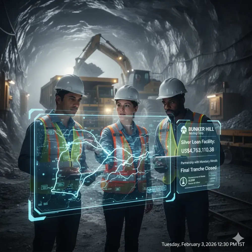 Bunker Hill Announces Final Tranche of Silver Loan Facility