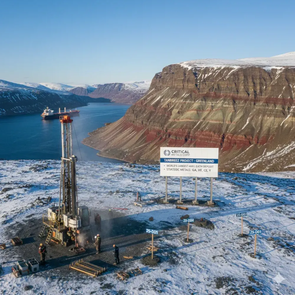 CRITICAL METALS CORP. Announces Another Series of Outstanding Drilling Results Achieving Additional High-Grade Results Across Its Tanbreez Asset from the 2025 Drilling Campaign