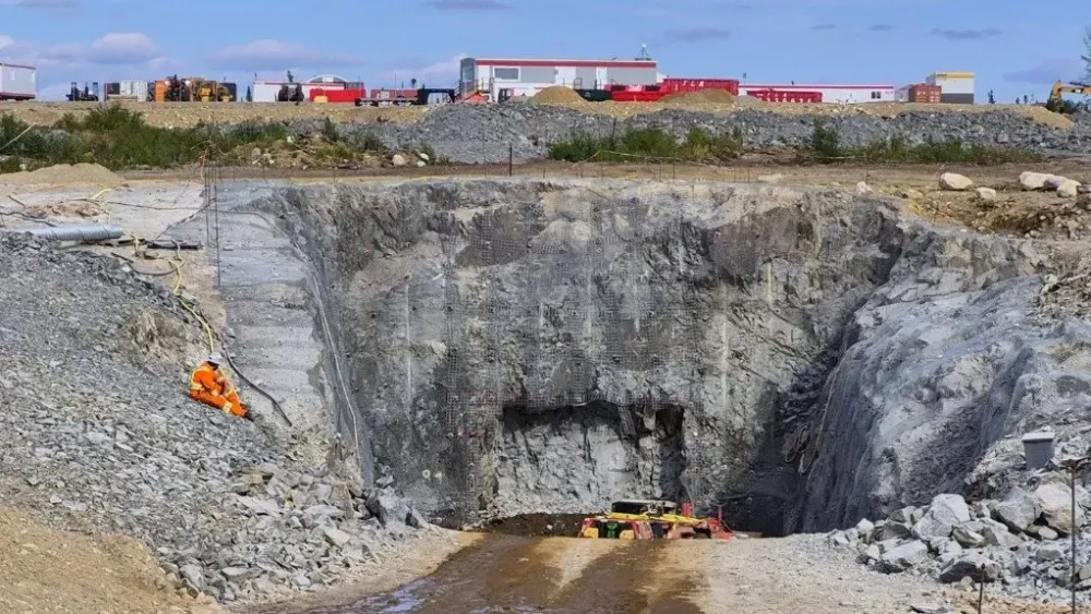 Canadian gold developer Amex officially starts underground development at Perron