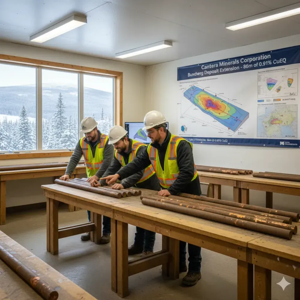 Canterra Minerals Extends Lundberg Deposit with 86m of 0.91% CuEq at Buchans Project, Newfoundland