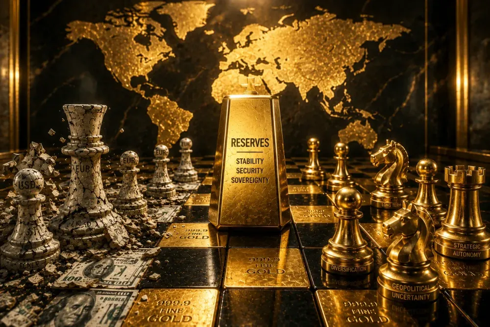 Central banks are still hungry for gold