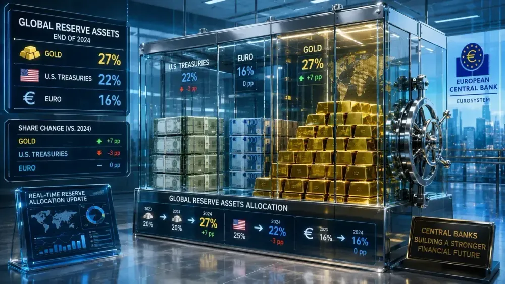 Central banks see gold as the reserve asset of choice