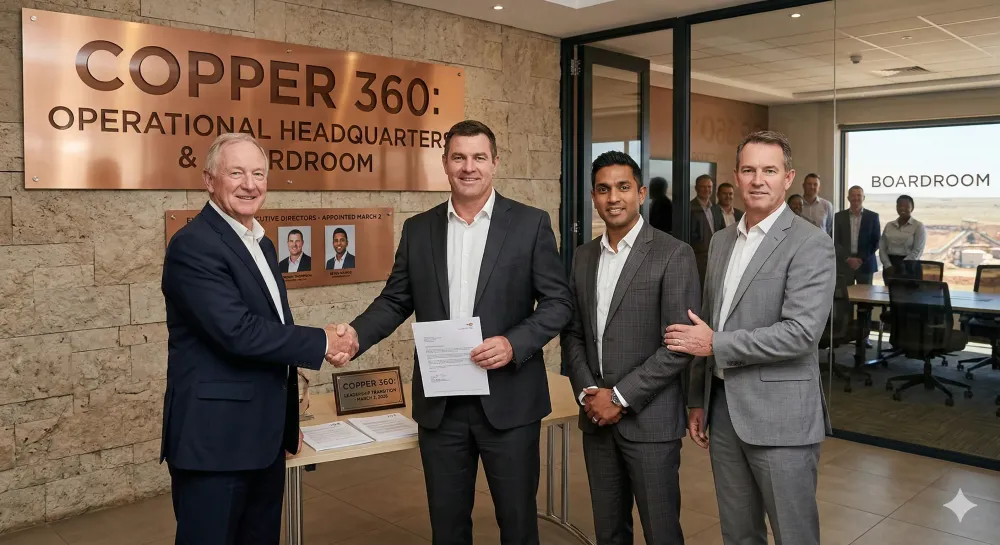 Copper 360 confirms board changes