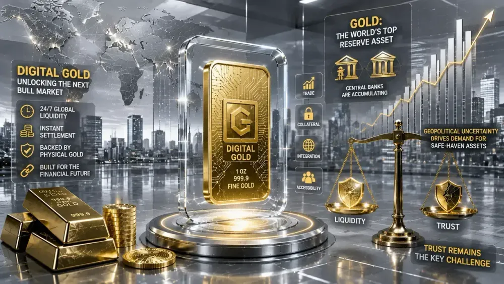 Digital gold could unlock bullion's next bull market by solving liquidity challenges, but trust remains a challenge - Gold Token SA’s Hemecker