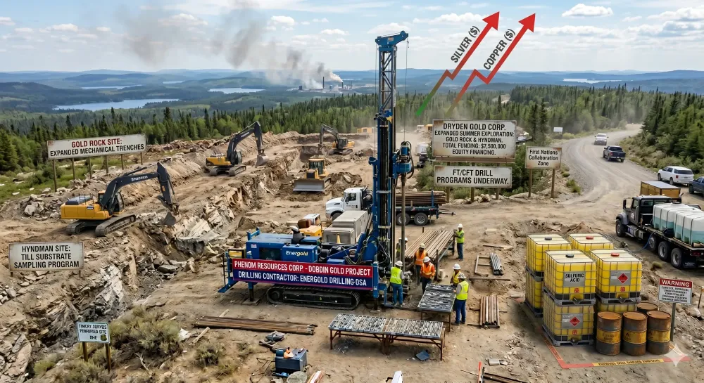 Dryden Gold Corp. Announces Equity Financing