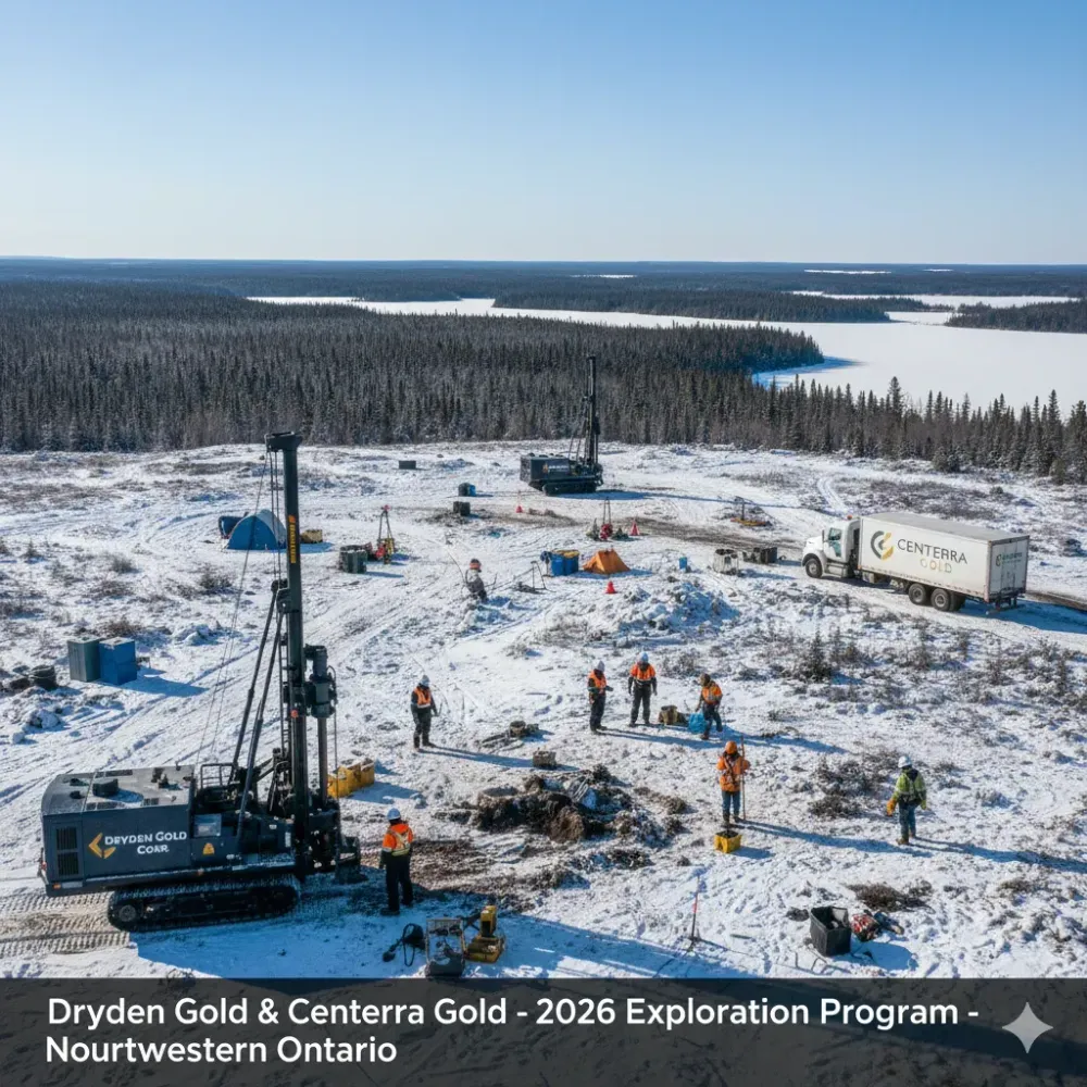 Dryden Gold Reports Notice of Top-Up Right from Centerra Gold & Highlights 2026 Exploration Plans