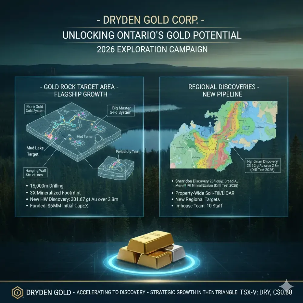Dryden Gold Sets the Stage for 2026 Exploration Campaign