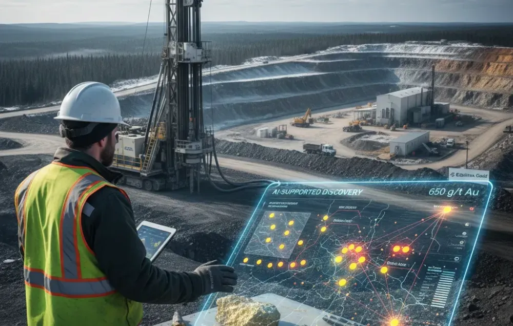 Equinox Gold reports AI-supported discovery at Valentine mine