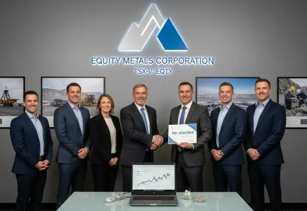 Equity Metals Provides Corporate Update