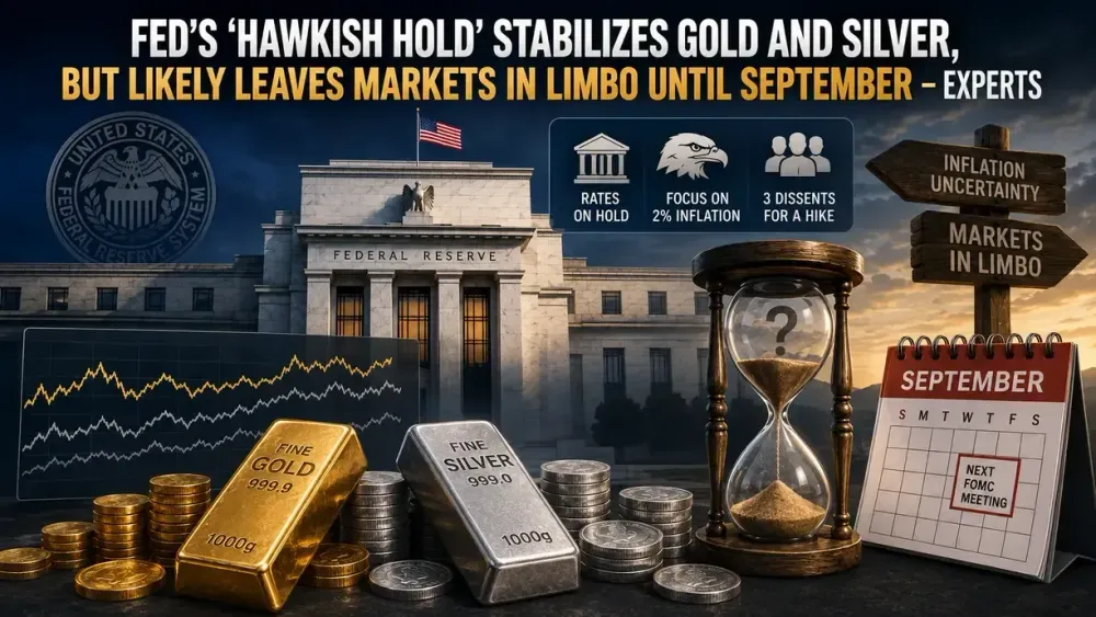 Fed’s ‘hawkish hold’ stabilizes gold and silver, but likely leaves markets in limbo until September – Experts
