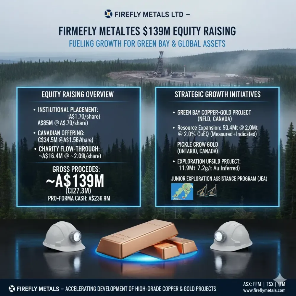 FireFly completes Equity Raising