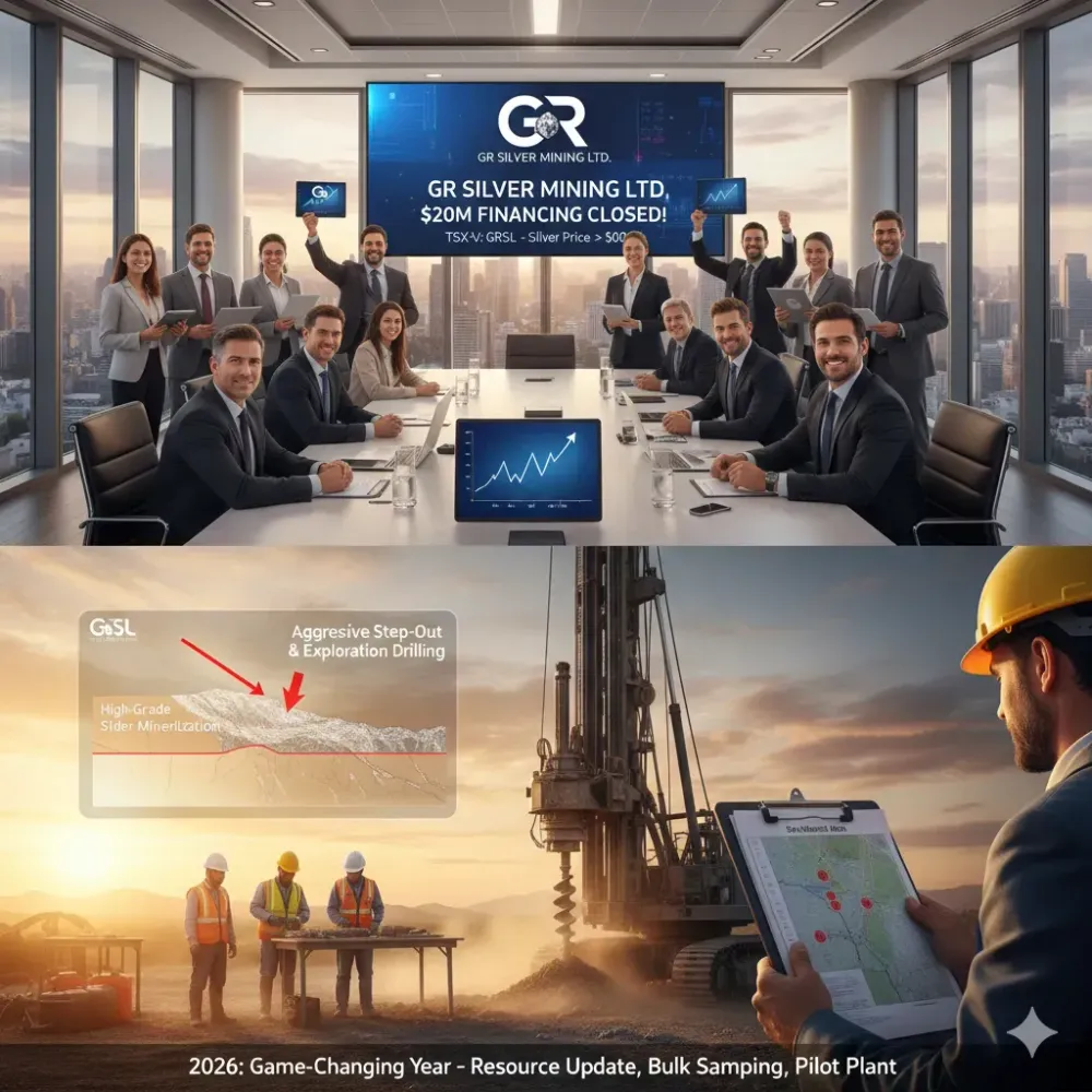 GR Silver Closes $20.0 Million Bought Deal Offering with Full Exercise of OverAllotment Option