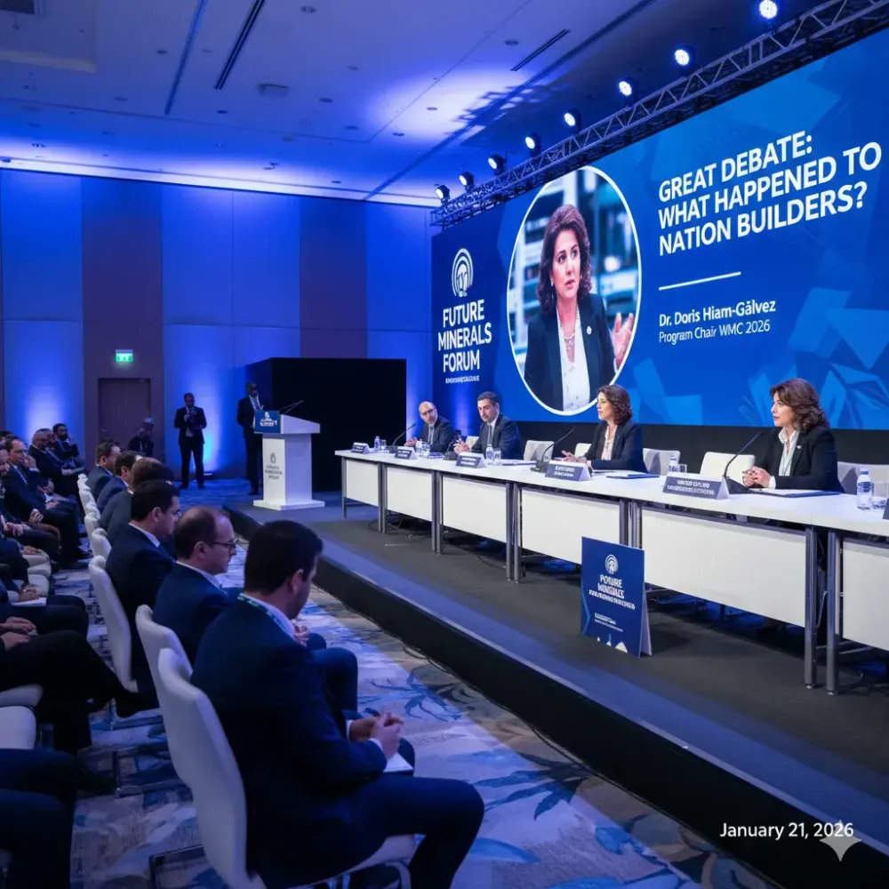 World Mining Congress places the mining challenge on the agenda at the Future Minerals Forum in Saudi Arabia