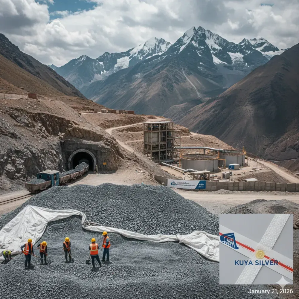 Kuya Silver Reports Record Q4 Production At Bethania; Secures CAD$25.5 Million Financing to Develop Processing Capacity Targeting Expansion in a Strong Silver Market