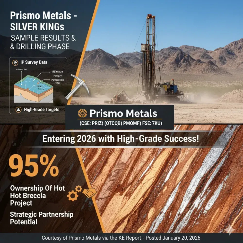 Prismo Metals – Silver Kings Sample Results, Now 95% Owner Of Hot Breccia Project