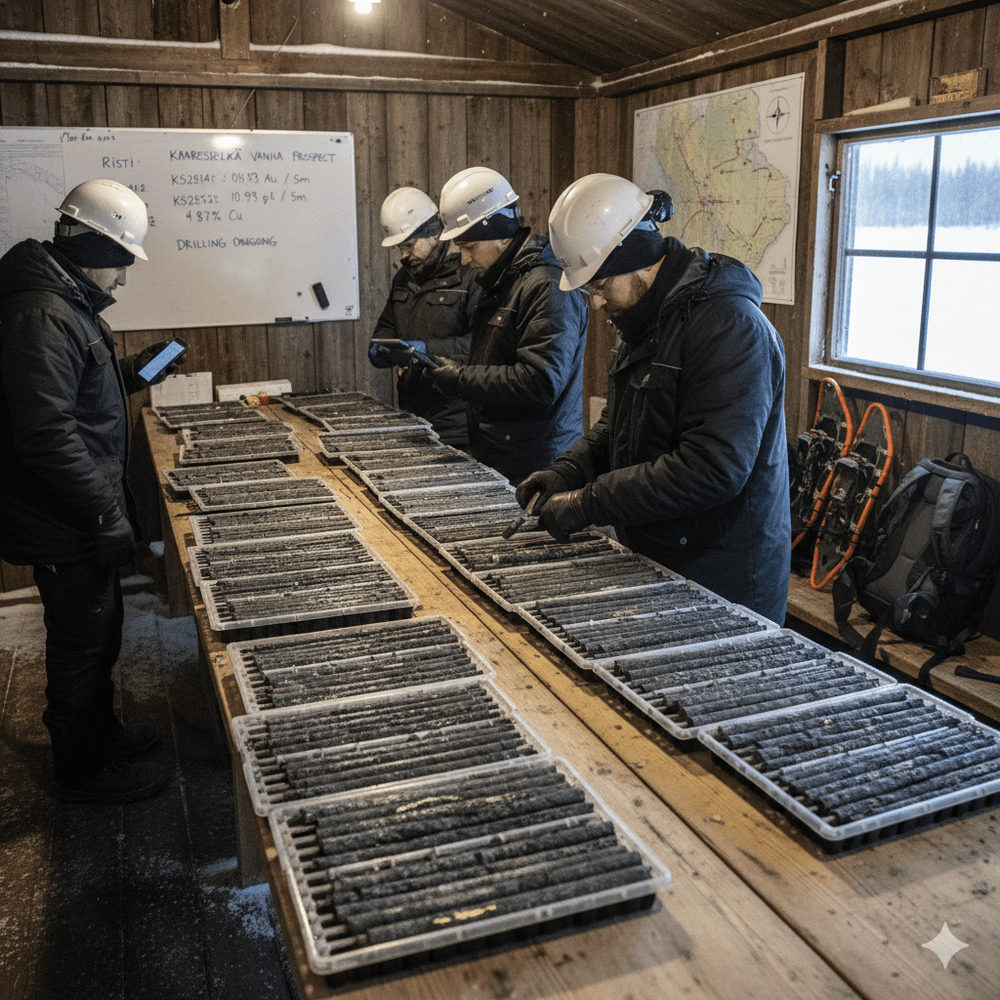 Aurion Intersects High Grade Gold at Kaaresselkä, Risti property