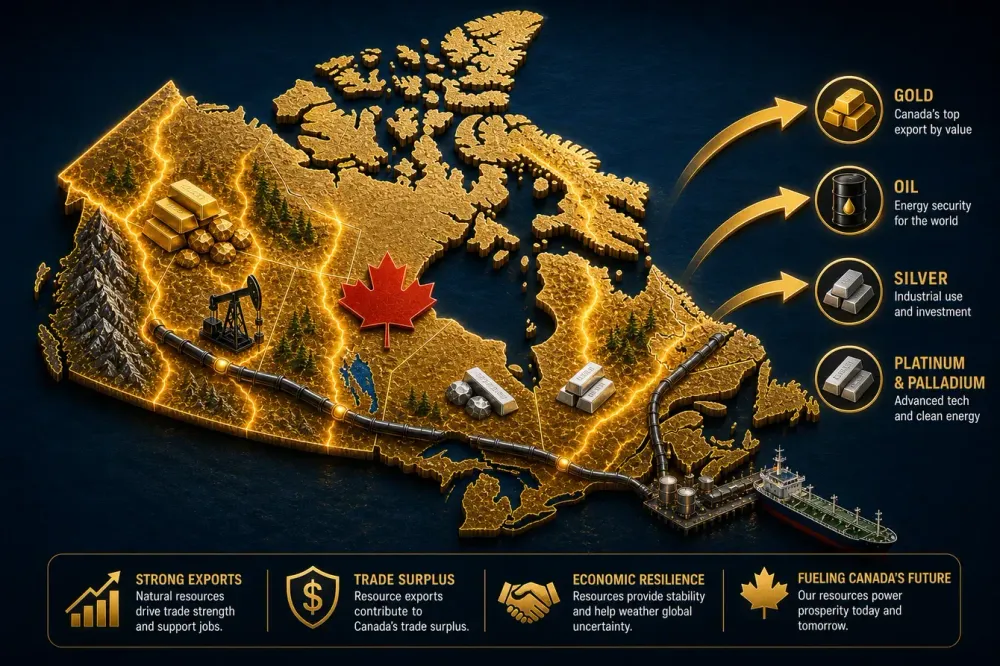Global gold demand drives Canada’s trade into surplus, helps mitigate economic uncertainty