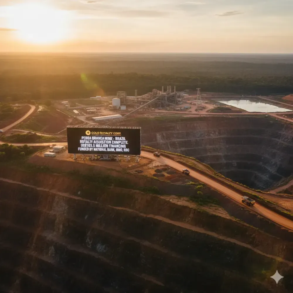 Gold Royalty Completes US$103.5 Million Bought Deal Financing