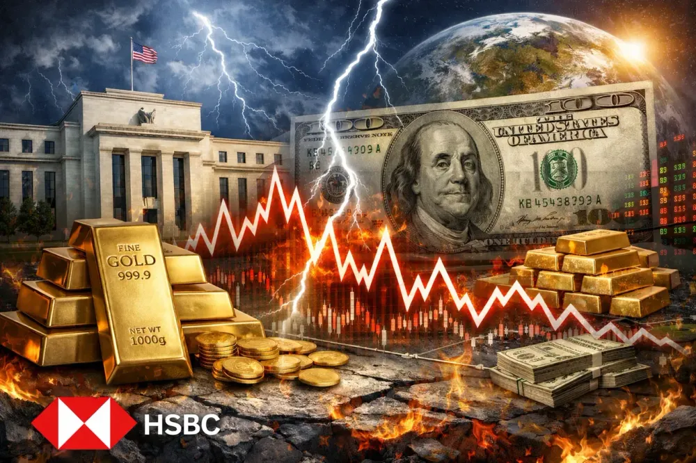 ‘Gold is behaving like a risk asset in 2026’ but de-dollarization trend will drive further gains – HSBC