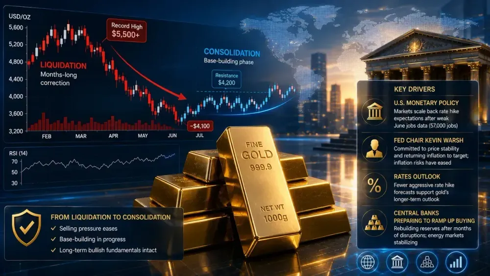 Gold price may have found its floor as liquidation gives way to consolidation – Saxo Bank