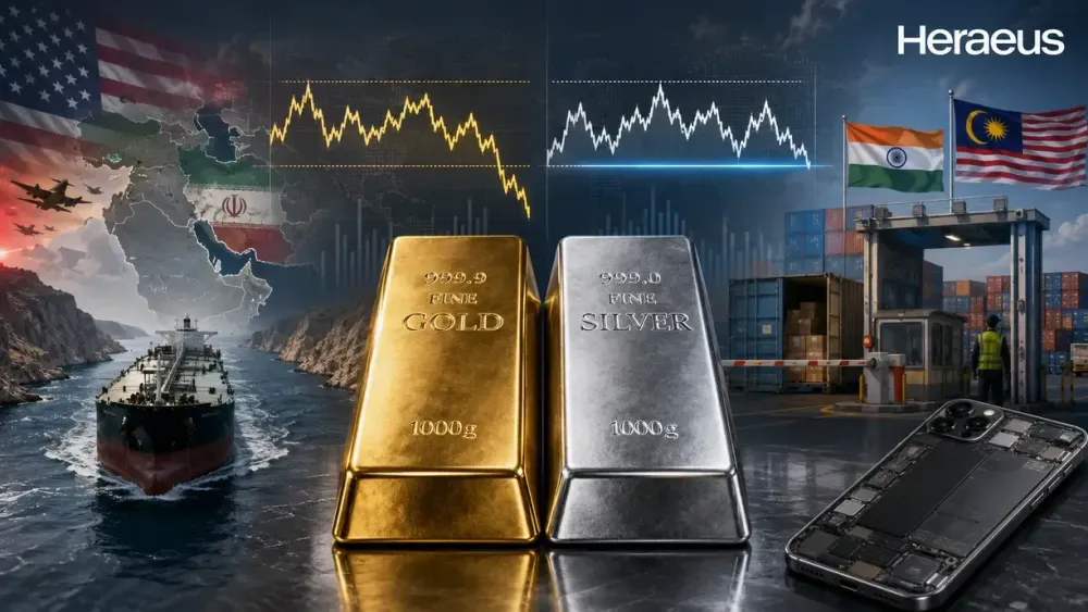 Gold prices captive to Iran headlines, silver faces critical test at $70/oz