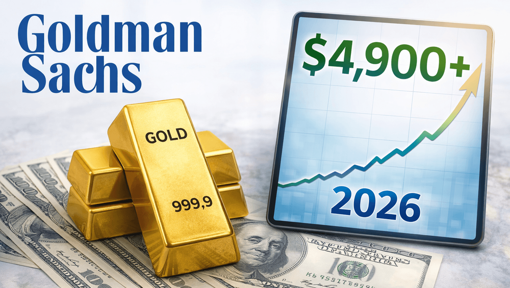 “Gold remains our single favorite long commodity,” spot price to reach $4,900/oz in Q4 2026 – Goldman Sachs