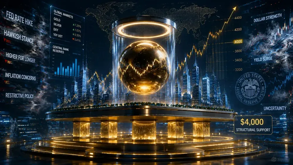 Gold's $4,000 floor offers compelling value as investors look beyond Fed rhetoric – abrdn's Robert Minter