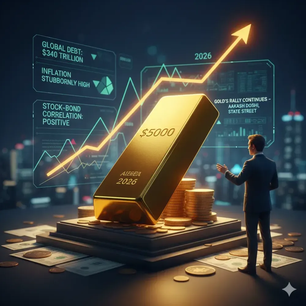 Gold’s rally has further to run, but returns are set to moderate in 2026 - State Street’s Aakash Doshi