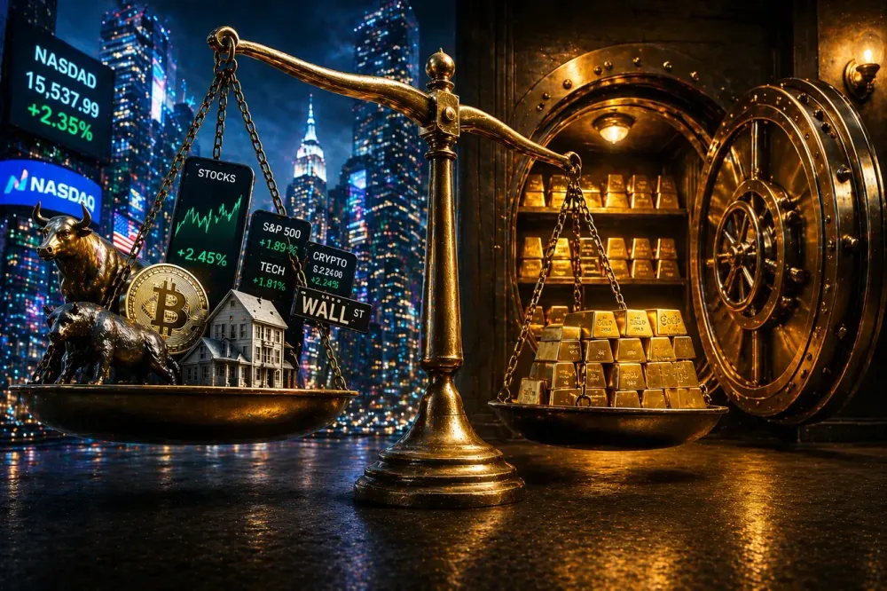 Gold’s role isn’t to make you rich - it’s to help you survive what’s coming, says Morton Wealth CEO