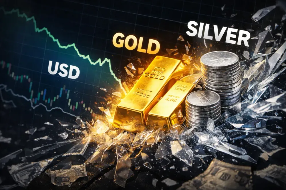 Gold’s, silver’s record run signals a crisis of confidence in fiat currencies