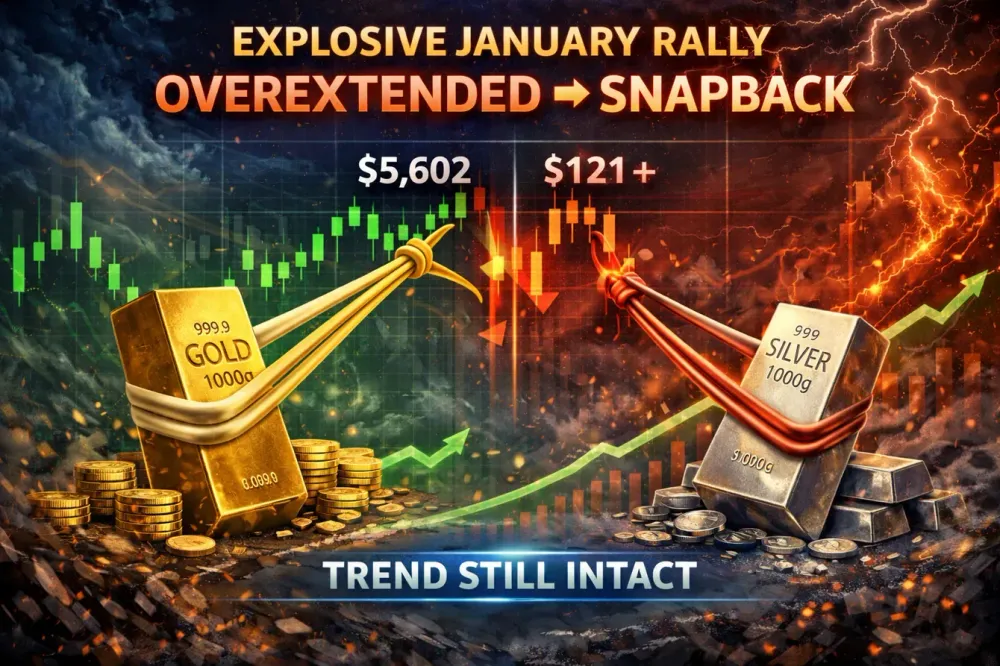 Gold, silver selloff was inevitable after January's explosive rally, but broader trend remains intact