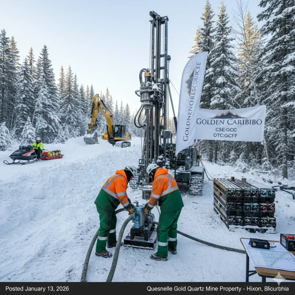 Golden Cariboo Commences 2026 Mineral Exploration at the Quesnelle Gold Quartz Mine Property