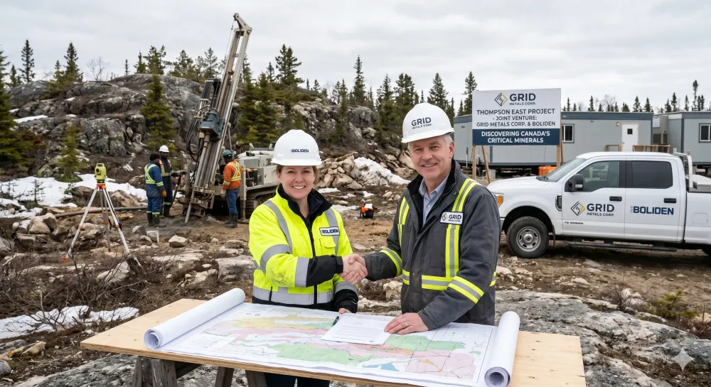 Grid Metals and Boliden Sign $10 Million Earn-In Agreement for the Thompson East Copper/Nickel Project in Northern Manitoba