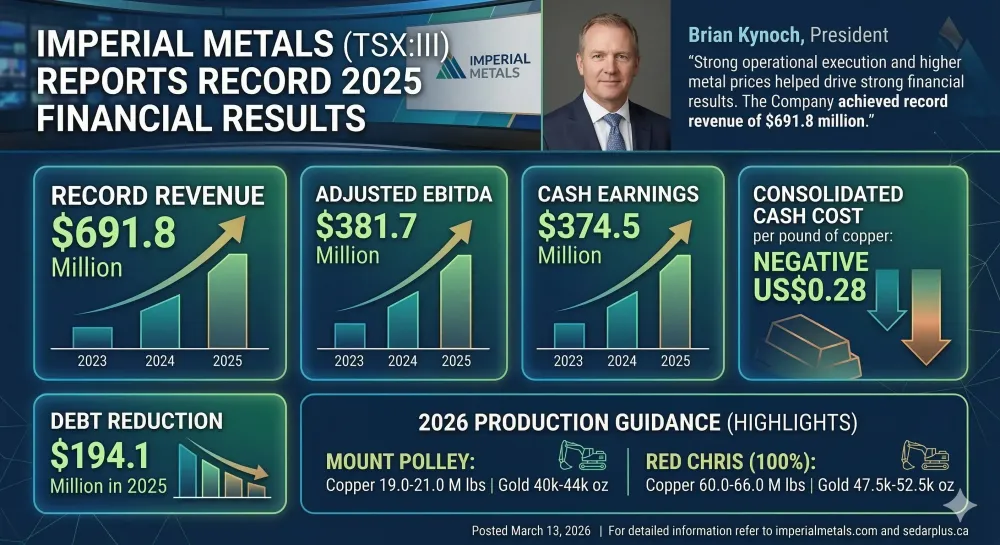 Imperial Reports 2025 Financial Results