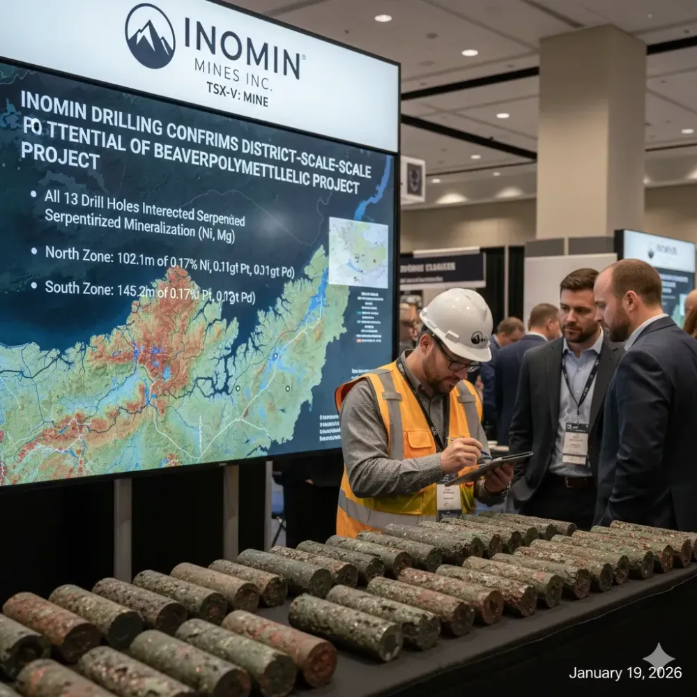 Inomin Drilling Confirms District-Scale Potential of Beaver-Lynx Polymetallic Project