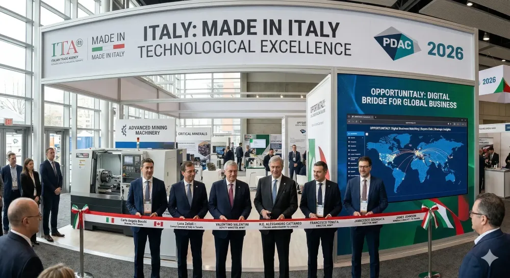 Italy Strengthens Economic Ties with Canada at PDAC 2026: Innovation and Strategic Partnership Beyond Minerals