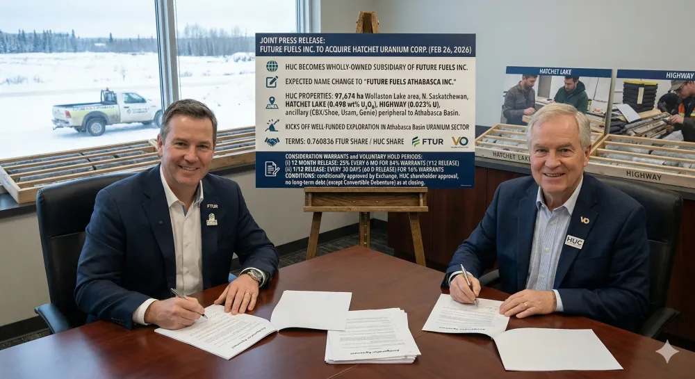 Joint Press Release of Future Fuels Inc. and ValOre Metals Corp. – Future Fuels Inc. Enters Into Agreement to Acquire Hatchet Uranium Corp.