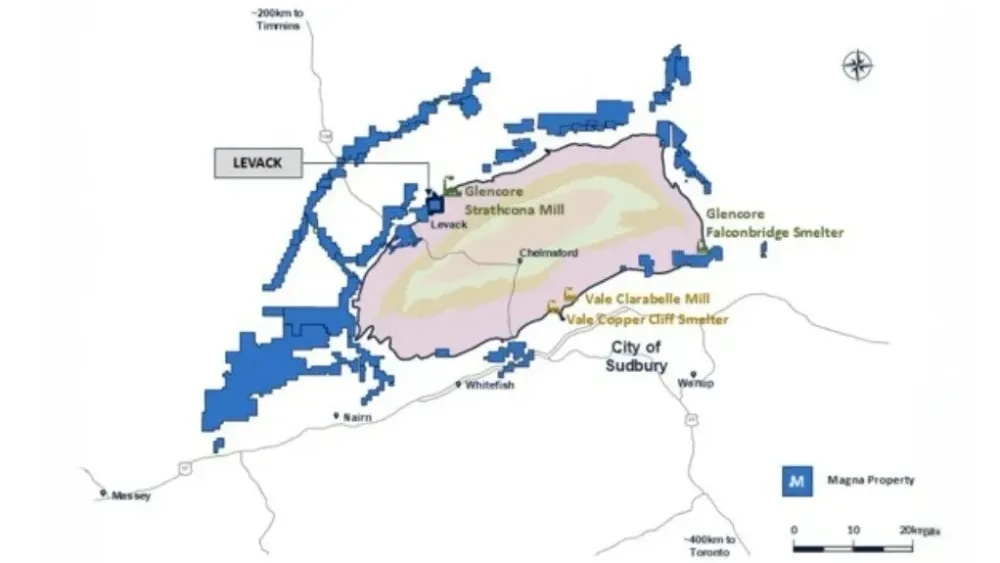 Magna Mining approves restart of Levack copper mine