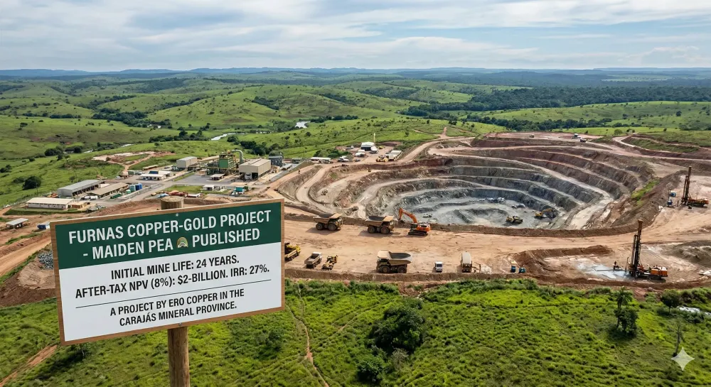 Maiden PEA published for Ero Copper's Furnas project